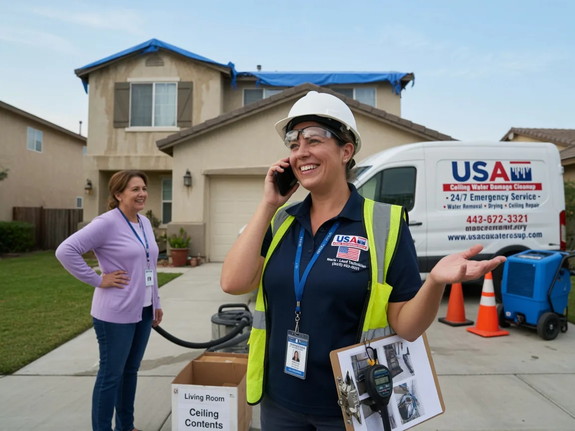 Ceiling Water Damage Restoration Fairbanks, IN FAQs