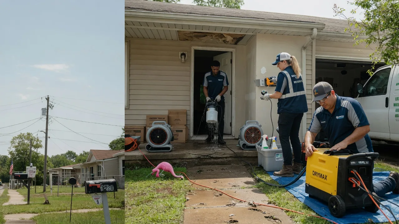 Storm Damage Water Removal in Fairbanks, IN near me